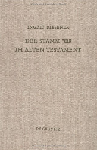 Der Stamm Im Alten Testament