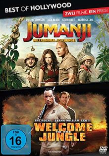 BEST OF HOLLYWOOD - 2 Movie Collector's Pack 187 (Jumanji: Willkommen im Dschungel / Welcome to the Jungle) [2 DVDs]