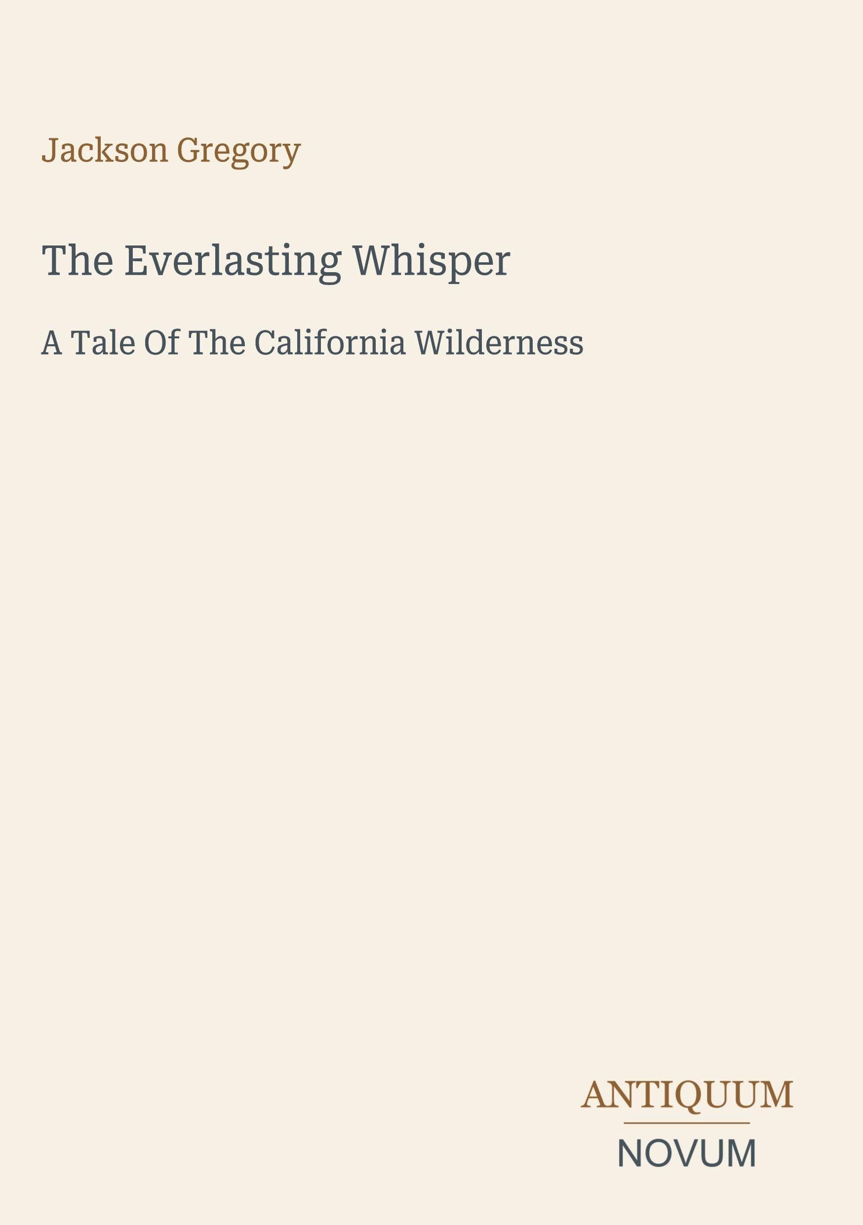 The Everlasting Whisper