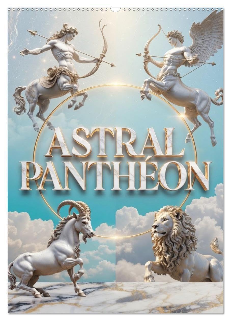 Astral Pantheon (Wall Calendar 2027 DIN A2 portrait), CALVENDO 12 Month Wall Calendar