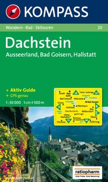 Dachstein, Ausserland, Bad Goisern, Hallstatt: Wander-, Bike- und Skitourenkarte. GPS-genau. 1:50.000 | Buch | Zustand gut