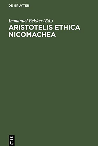Aristotelis ethica nicomachea
