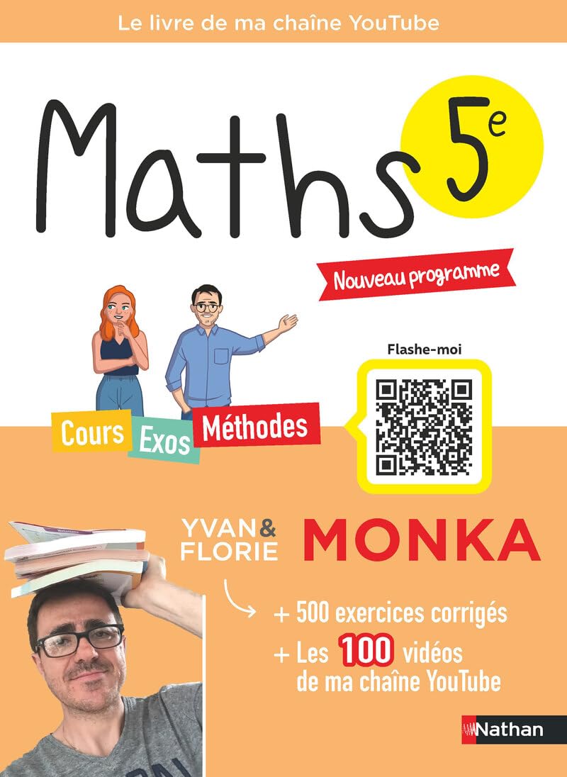 Maths 5e : cours, exos, méthodes : nouveau programme