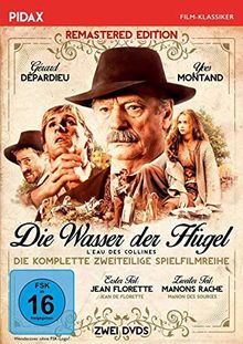 Die Wasser der Hügel (Jean Florette + Manons Rache) Remastered / Zweiteiliges Epos mit Yves Montand und Gérard Depardieu (Pidax Film-Klassiker) [2 DVDs] von Berri	Claude | DVD | Zustand sehr gut