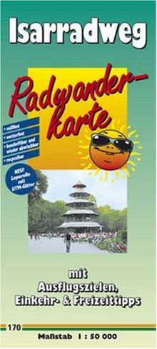 Radwanderkarte Isarradweg