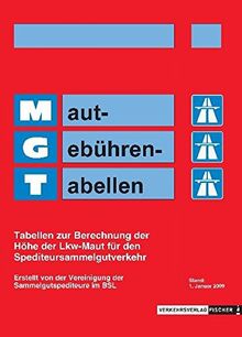 MGT Maut-Gebühren-Tabellen