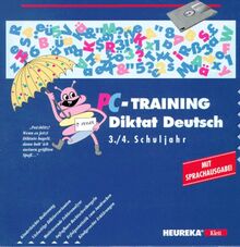 PC- Training Diktat Deutsch 3./4. Schuljahr. Zwei 3 1/2'- Disketten. Mit Bedienungsanleitung