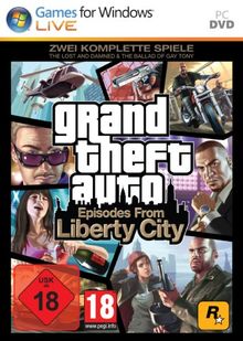 Grand Theft Auto: Episodes from Liberty City - Zwei komplette Spiele: "The Lost and Damned" + "The Ballad of Gay Tony"