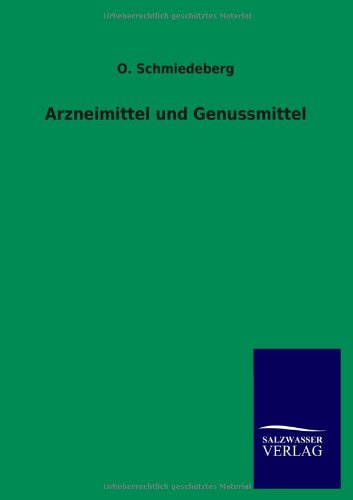 Arzneimittel und Genussmittel