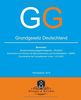 Grundgesetz GG Deutschland: beinhaltet: Konvention zum Schutz der Menschenrechte und Grundfreiheiten - EMRK; Grundrechte der Europäischen Union - GRC; uvm. (Rechtsstand 2019, Band 1)