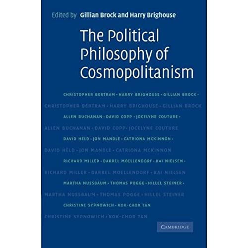 The Political Philosophy of Cosmopolitanism