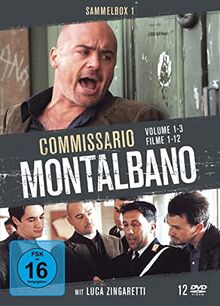Commissario Montalbano - Sammelbox 1 (Volume 1-3) [12 DVDs]