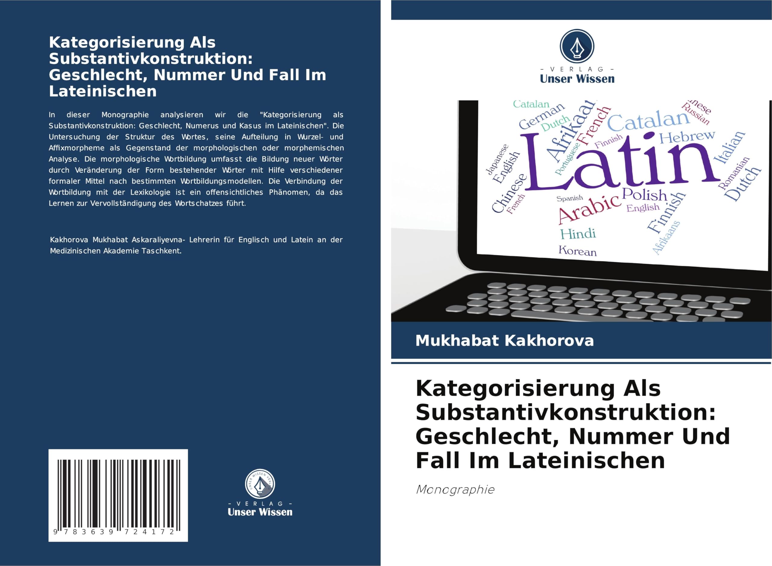 Kategorisierung Als Substantivkonstruktion: Geschlecht, Nummer Und Fall Im Lateinischen: Monographie