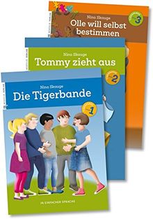 Die Tigerbande - in einfacher Sprache: Band 1 bis 3 im Set