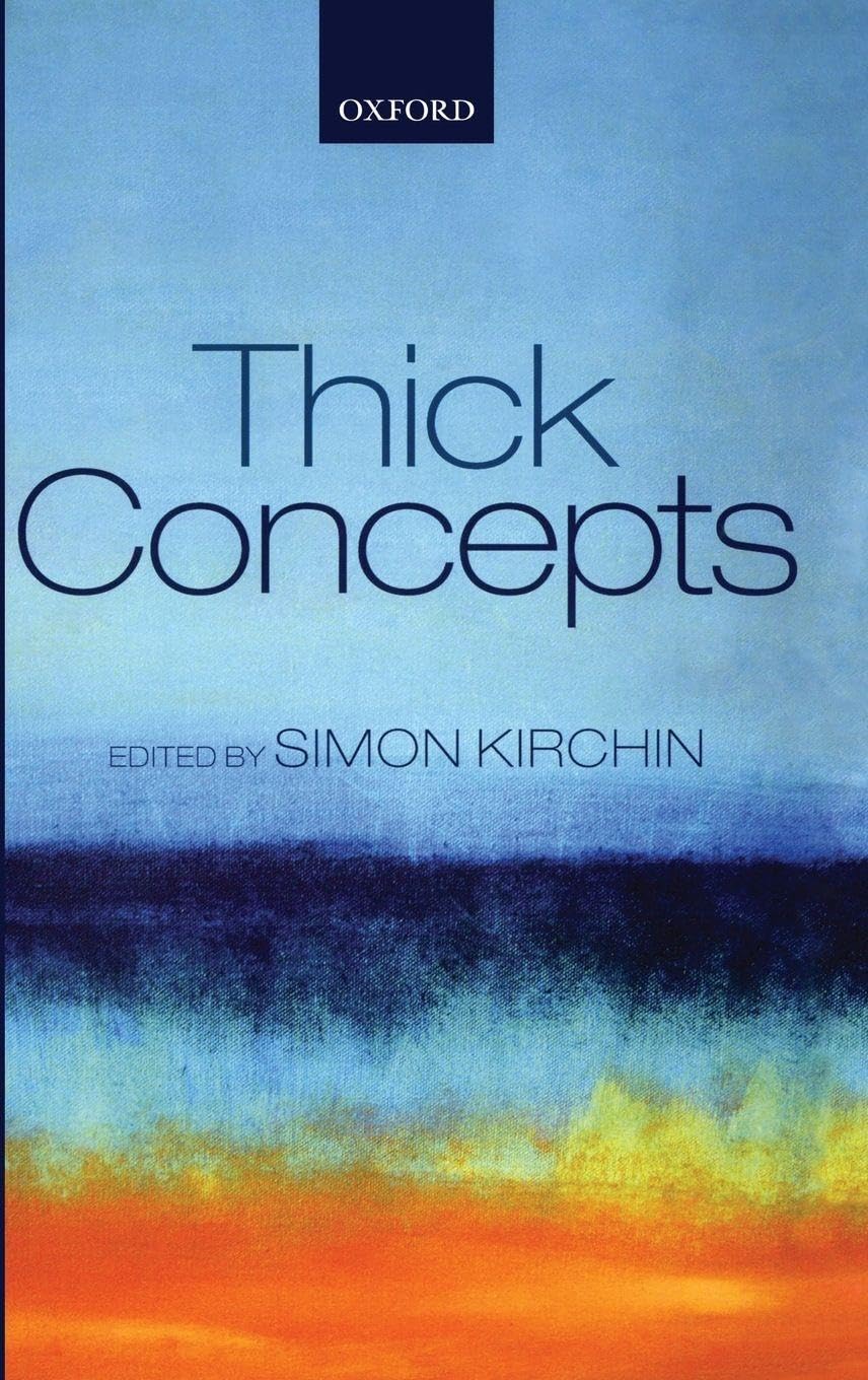 THICK CONCEPTS MAOSC (Mind Association Occasional)