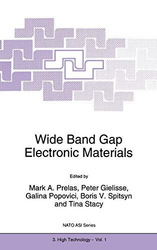 Wide Band Gap Electronic Materials (Nato Science Partnership Subseries: 3, 1, Band 1)