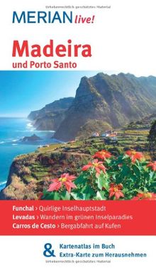 Madeira und Porto Santo: Mit Kartenatlas im Buch und Extra-Karte zum Herausnehmen (MERIAN live) von Beate Schümann | Buch | Zustand gut