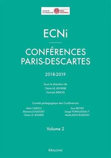 ECNi : conférences Paris-Descartes : 2018-2019. Vol. 2