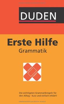 Duden - Erste Hilfe Grammatik von Strehl, Linda | Buch | Zustand gut
