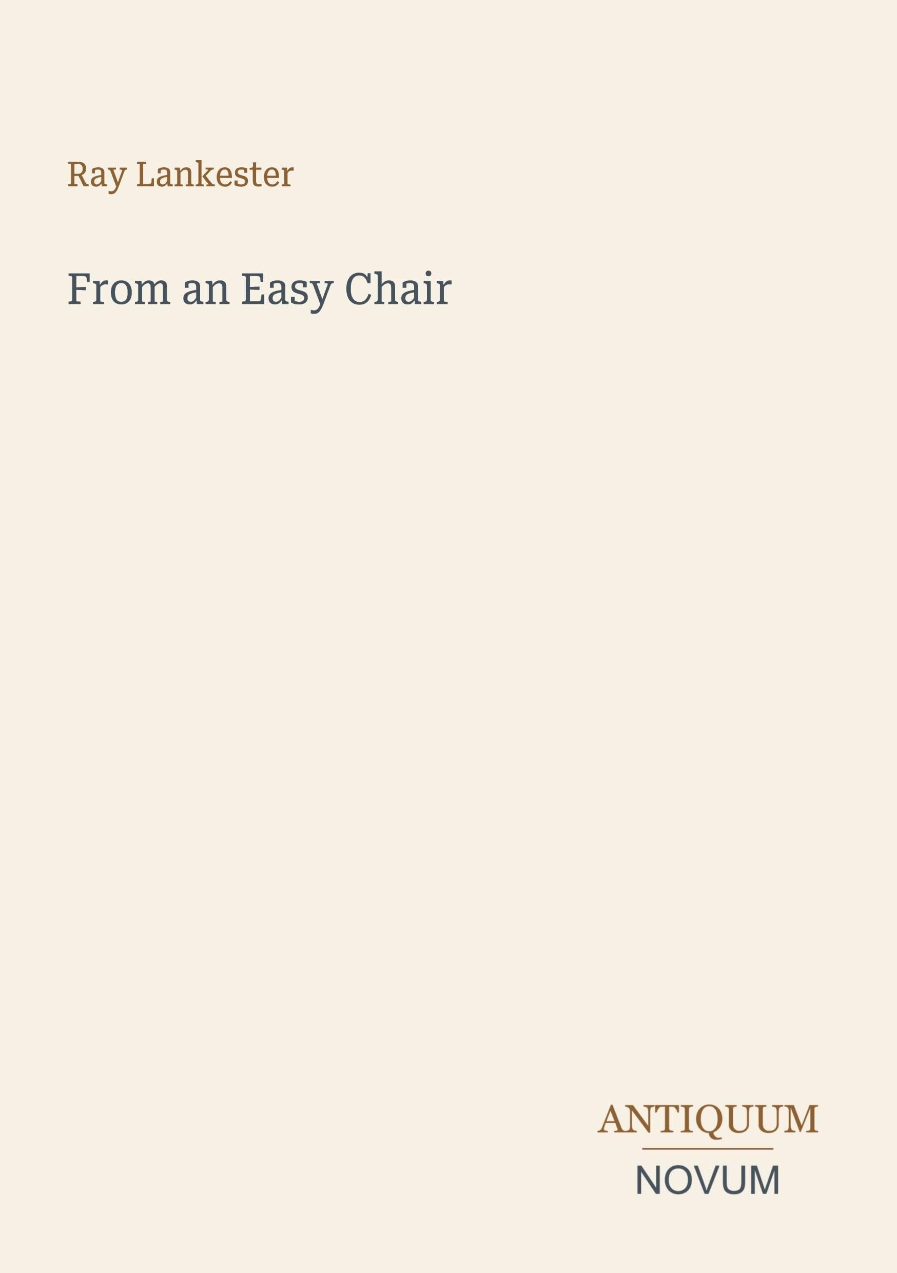 From an Easy Chair
