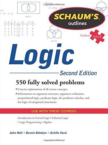 John Nolt Schaum's Outline Of Logic (Schaum's Outlines)
