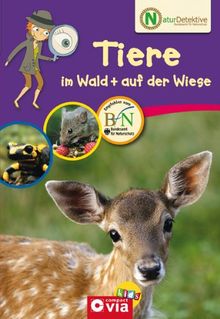 Naturdetektive: Tiere im Wald und auf der Wiese. Wissen und Beschäftigung für kleine Naturforscher ab 6 Jahren