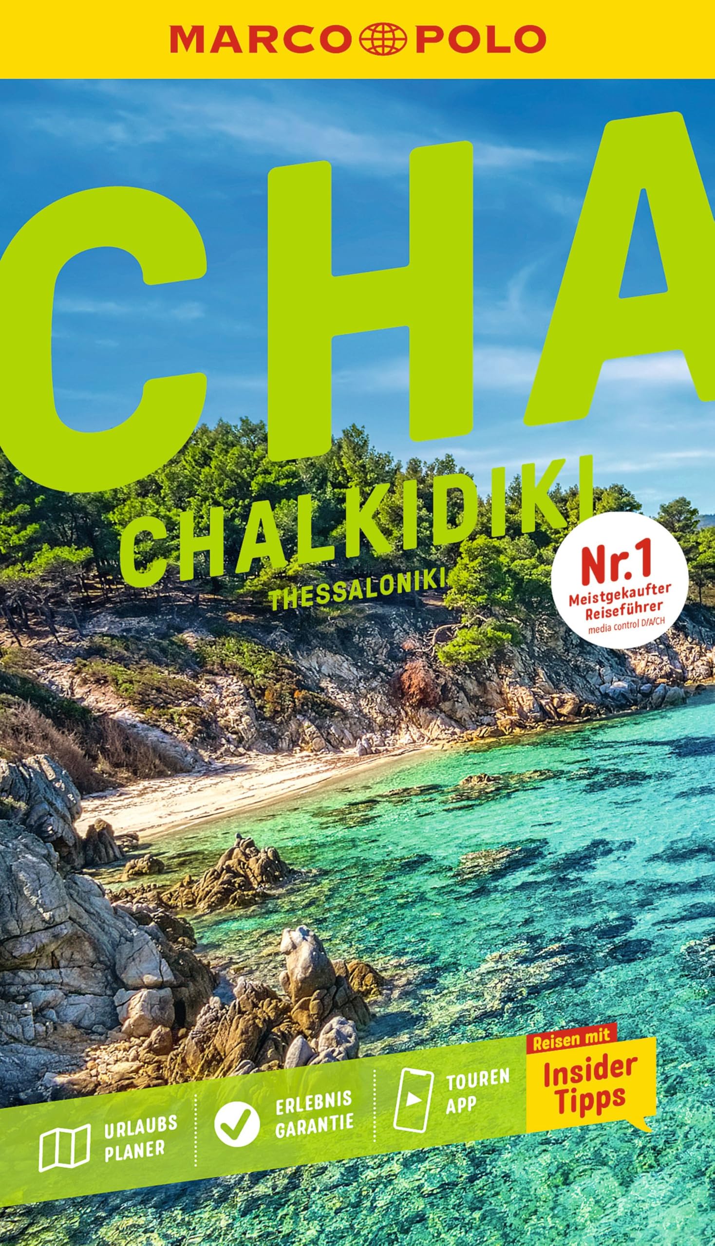 MARCO POLO Reiseführer Chalkidikí, Thessaloníki: Reisen mit Insider-Tipps. Inklusive kostenloser Touren-App