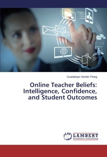Online Teacher Beliefs: Intelligence, Confidence, and Student Outcomes