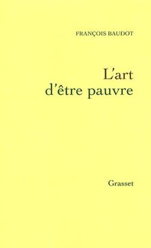 L'art d'être pauvre