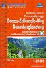 Hikeline Fernwanderwege Donau-Zollernalb-Weg/Donauberglandweg: Eine Rundtour durch das WanderLand Schwäbische Alb, 1 : 35 000, wasserfest und reißfest, GPS zum Download