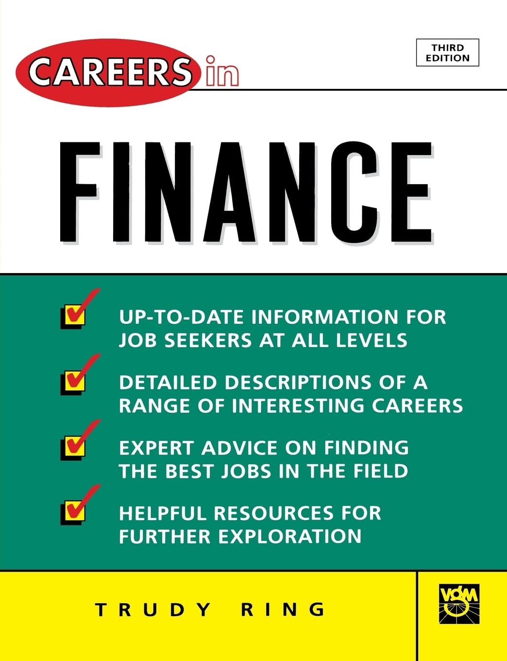 Careers in Finance (Careers inâ| Series) (Vgm Professional Careers Series)