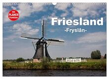 Friesland - Fryslan (Wandkalender 2023 DIN A3 quer), Calvendo Monatskalender