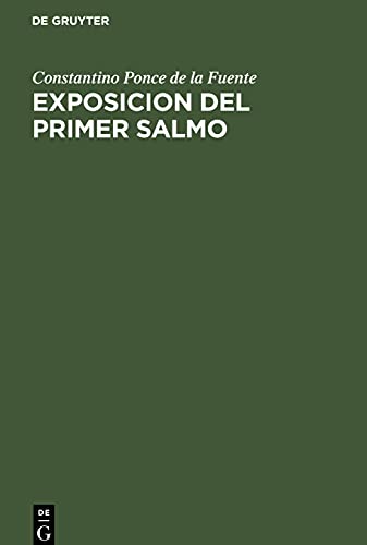 Exposicion del primer salmo