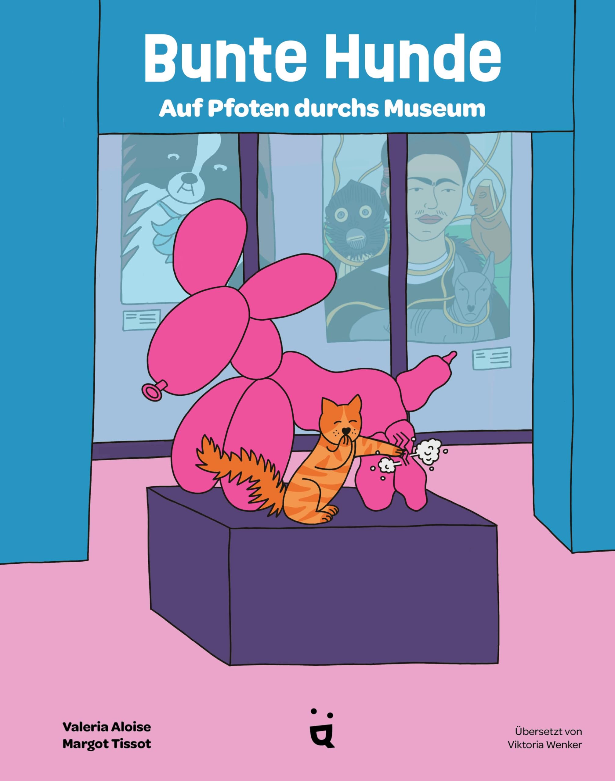 Bunte Hunde: Auf Pfoten durchs Museum