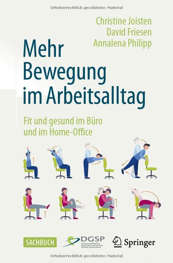 Mehr Bewegung im Arbeitsalltag - Christine Joisten David Friesen Annalena Philipp Kartoniert (TB)