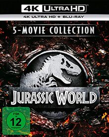 Jurassic World - 5-Movie Collection (4K Ultra HD) (5 BR4Ks + 5 BRs) [Blu-ray]
