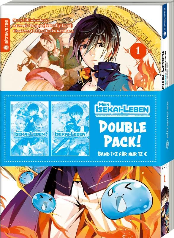 Mein Isekai-Leben - Mit der Hilfe von Schleimen zum mächtigsten Magier einer anderen Welt Double Pack 01 & 02 2 Teile - Shinkoshoto Huuka Kazabana Friendly Land Kartoniert (TB)