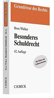 Besonderes Schuldrecht (Grundrisse des Rechts)