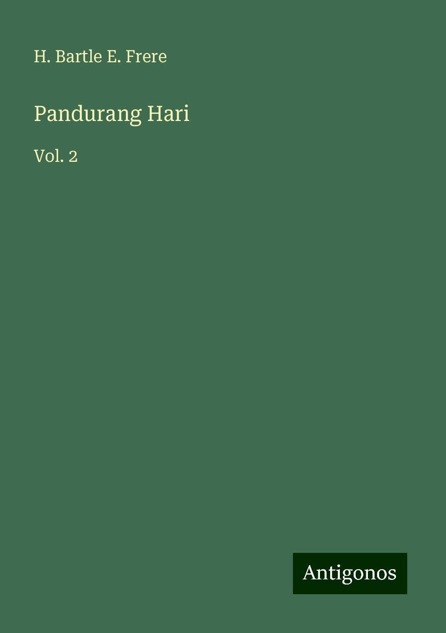 Pandurang Hari: Vol. 2