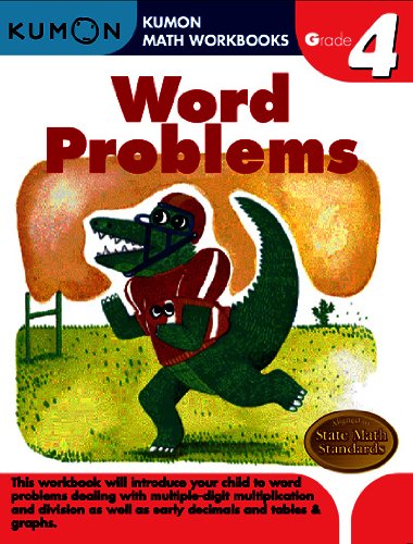 Kumon Publishing Word Problems, Grade 4 (Kumon Math Workbooks)