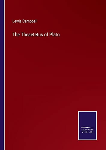 The Theaetetus of Plato