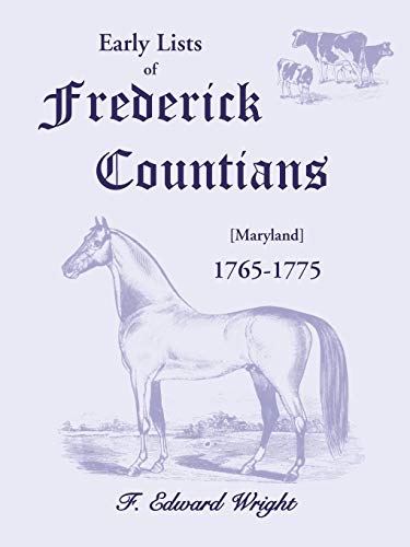 Early Lists of Frederick County, 1765-1775