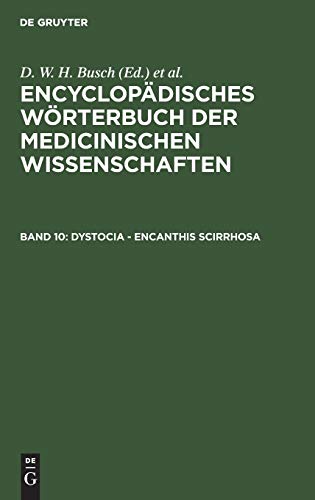 Dystocia - Encanthis scirrhosa (Encyclopädisches Wörterbuch der medicinischen Wissenschaften)