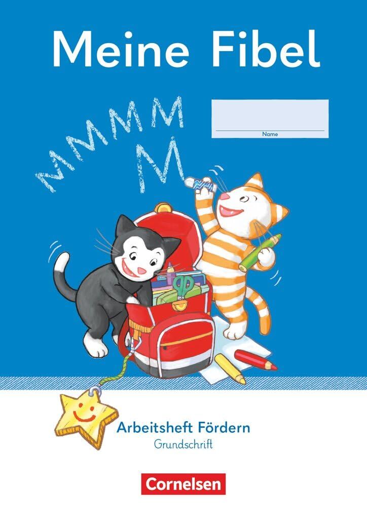 Meine Fibel 1. Schuljahr - Ausgabe 2022 - Arbeitsheft Fördern in Grundschrift - Mit Silbenschieber