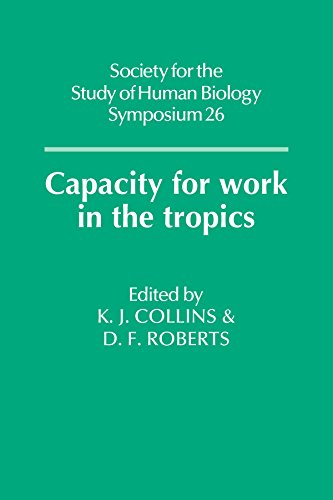 Capacity for Work in the Tropics (Society for the Study of Human Biology Symposium Series, Band 26)