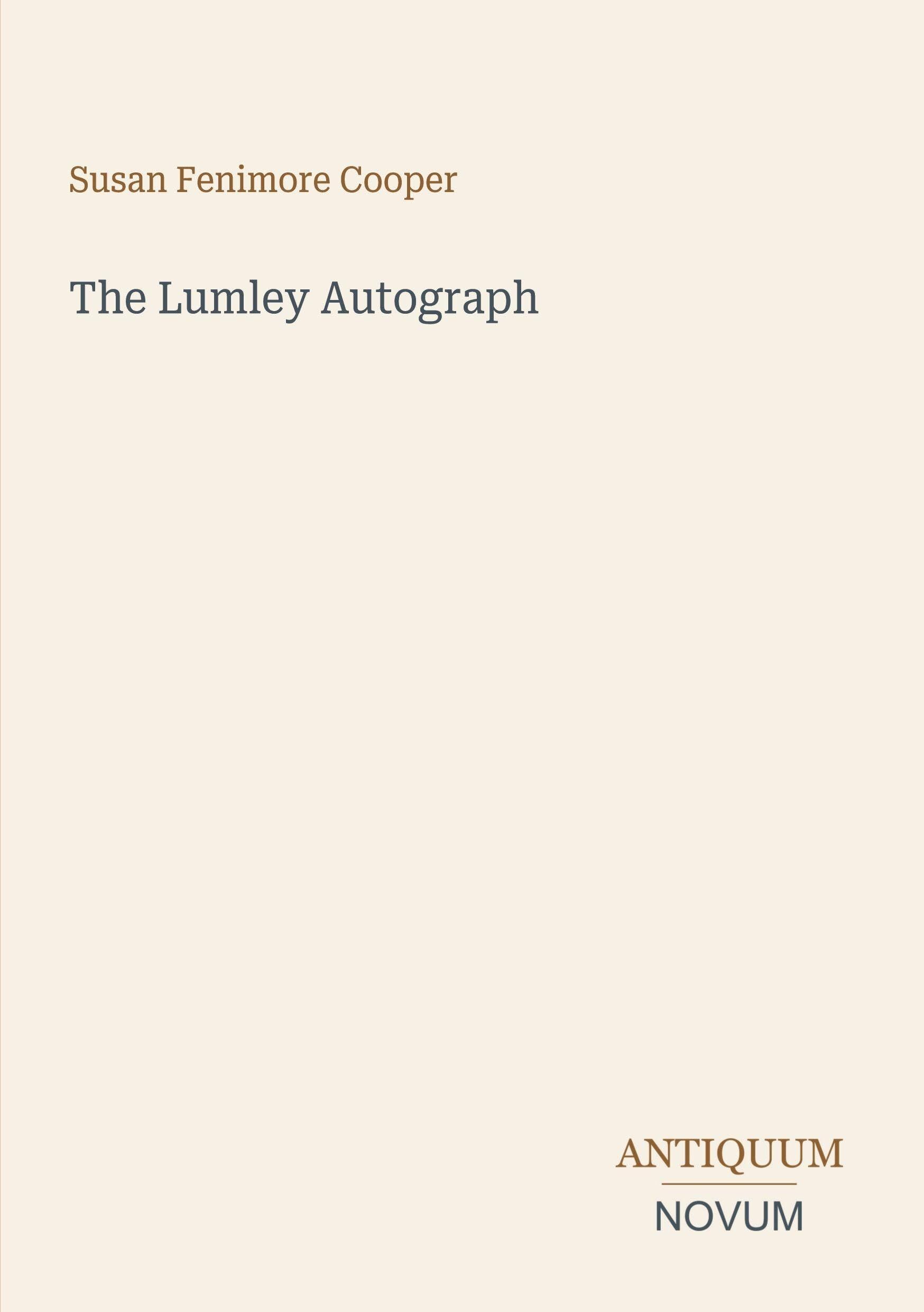 The Lumley Autograph