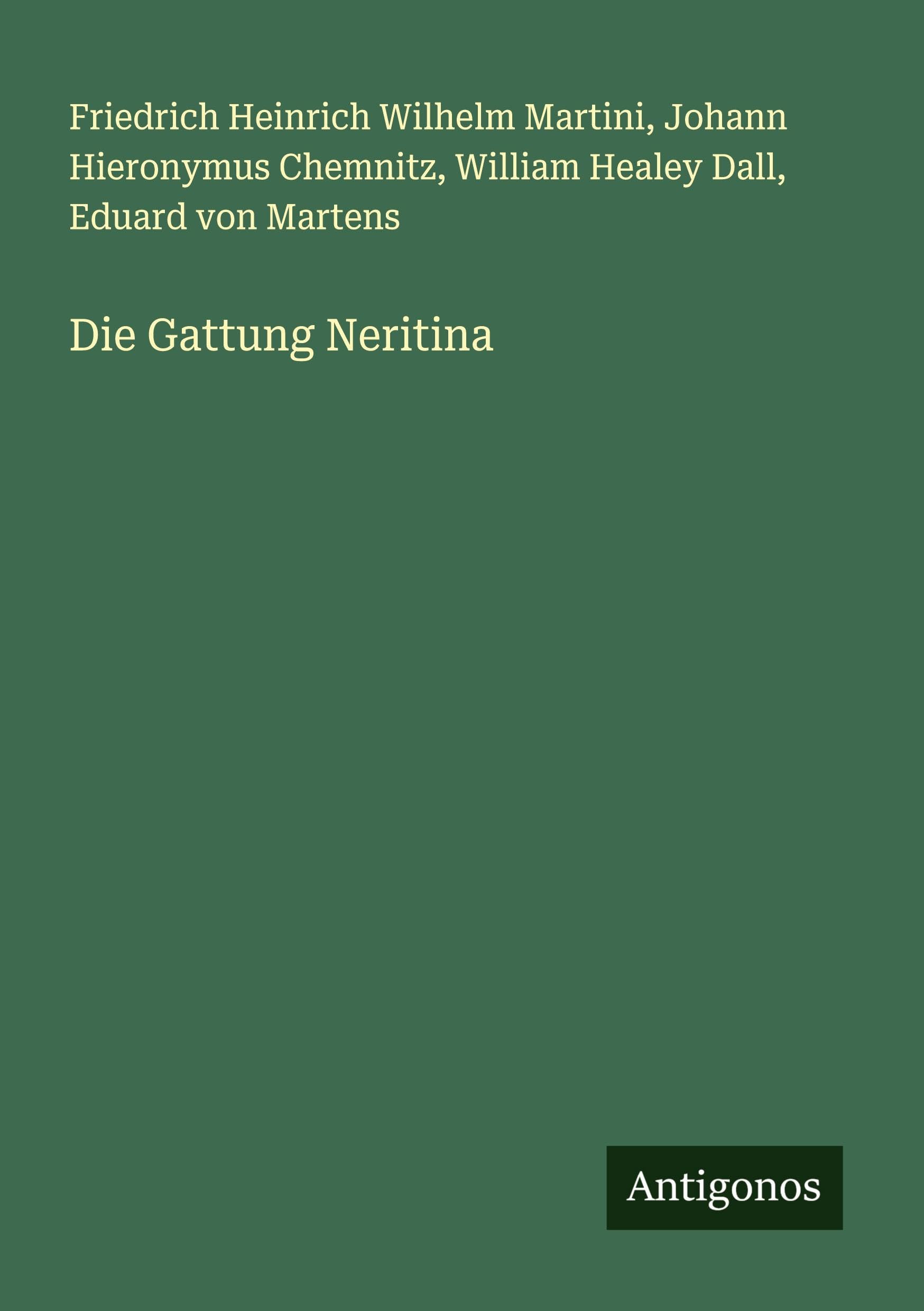 Die Gattung Neritina