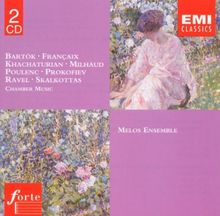 Bartok / Francaix / Khatchaturian / Milhaud / Poulenc / Prokofiev / Ravel / Skalkottas: Chamber music
