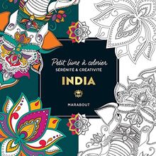 Petit livre à colorier : India