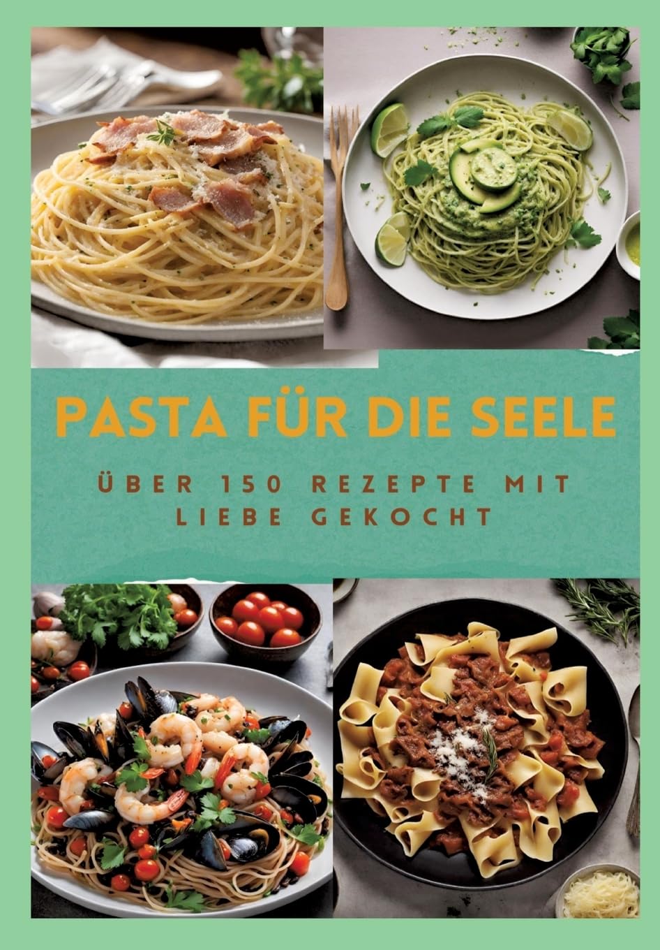 PASTA FÜR DIE SEELE: ÜBER 150 REZEPTE MIT LIEBE GEKOCHT : Meisterhafte italienische Pasta-Rezepte für Anfänger und Fortgeschrittene: Von herzhaft bis ... Pasta mit leichten bis luxuriösen Rezepten